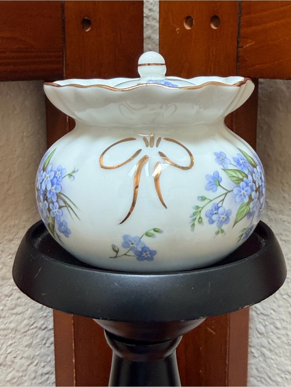 Vintage..Fine Bone China Vase  or open sugar bowl